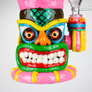 9" Resin 3D Face Mask Rig-Assorted color Resin · Silicone Rig DY Glass