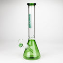 Fortune | 12“ 4mm Color Beaker Bong [123804] Glass Bong Fortune Green