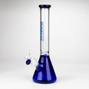 Fortune | 12“ 4mm Color Beaker Bong [123804] Glass Bong Fortune Blue