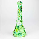 Fortune | 8.5" Angled Hydrographic Silicone Waterpipe-Assorted [SP1019P] Resin · Silicone · Plastic Bong Fortune