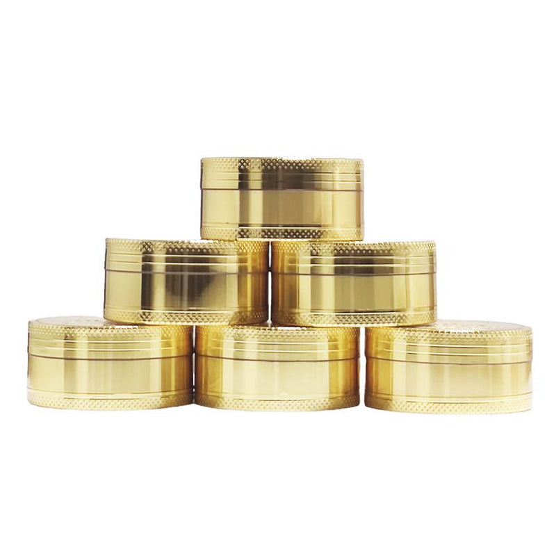 Gold 3 Parts 50mm Herb Grinder_1