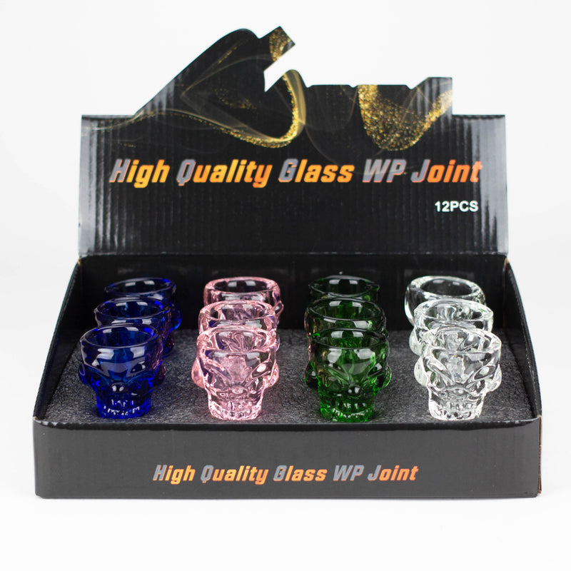 O 14 MM Glass Bowl Box of 12 [GP80]