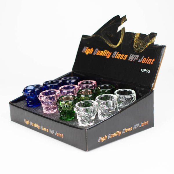 O 14 MM Glass Bowl Box of 12 [GP80]