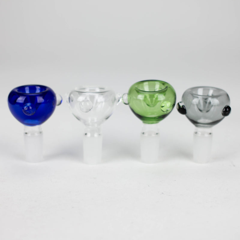 O 14 MM Glass Bowl Box of 12 [GP86]