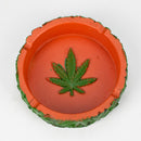 Green Leaf Resin Ashtray [RT-42] Resin Ashtray Canadian Distributor
