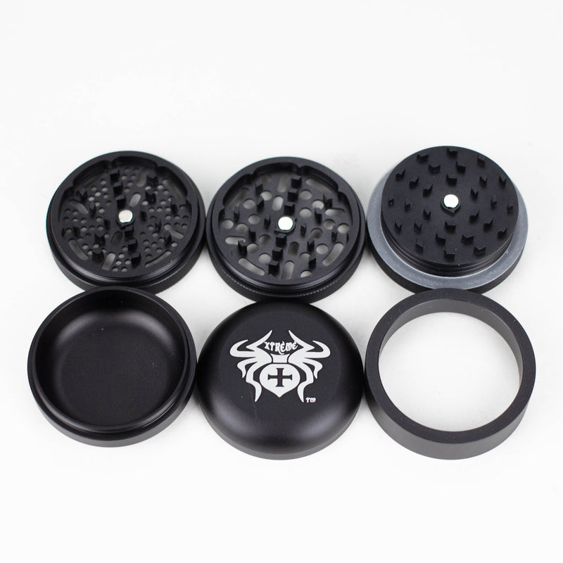 O Xtreme | 65mm Aluminium Grinder 5 Layers Box of 6 [G1488]