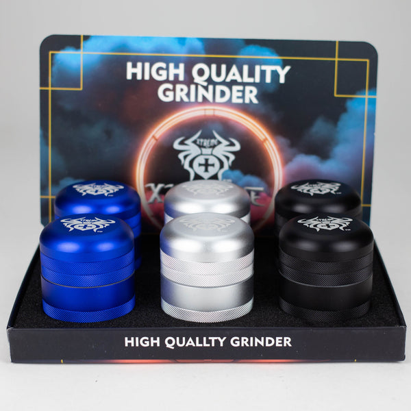 O Xtreme | 65mm Aluminium Grinder 5 Layers Box of 6 [G1488]