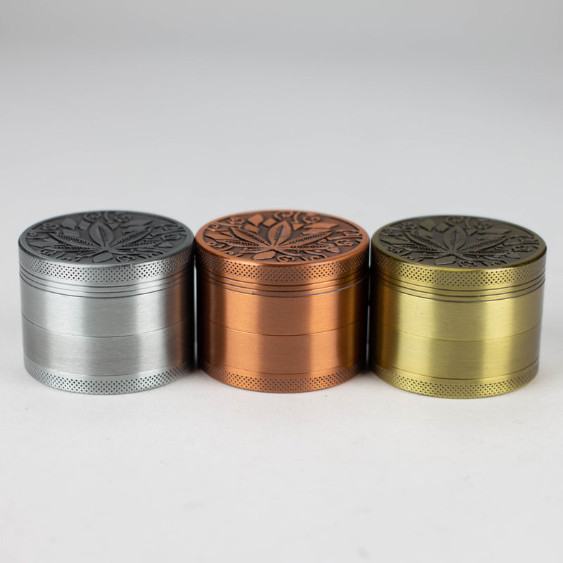 2" Metal Grinder 4 Layers Box of 6 [G408] Herb Grinder Canadian Distributor