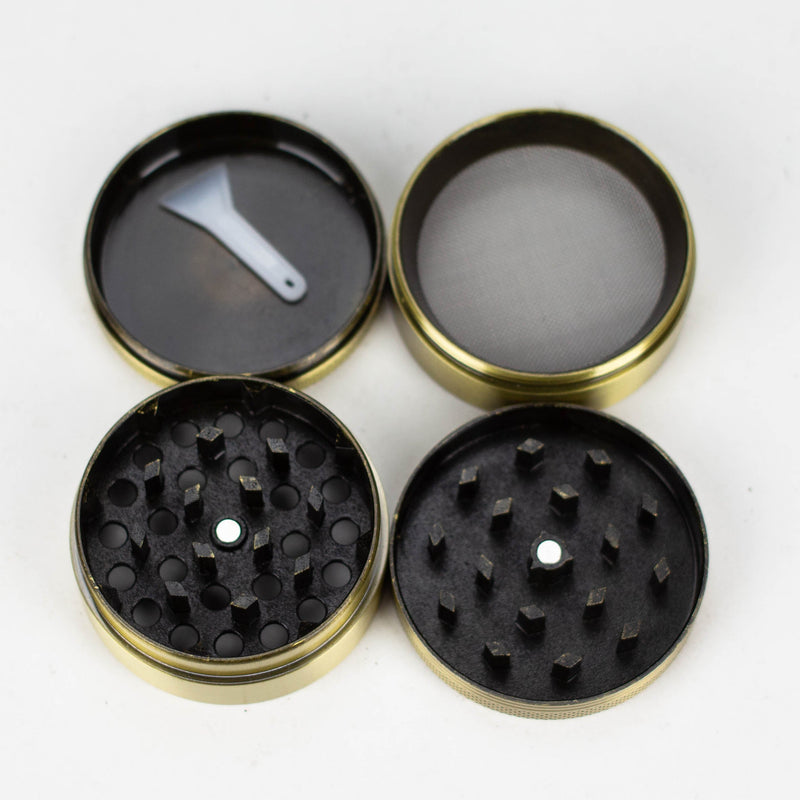 2" Metal Grinder 4 Layers Box of 6 [G408] Herb Grinder Canadian Distributor