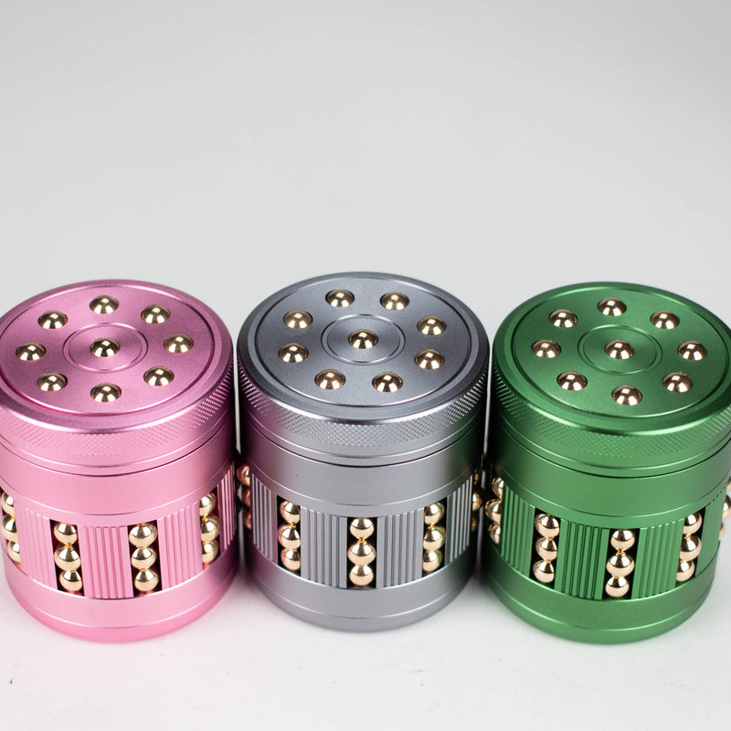 O Xtreme | 75mm Aluminium Grinder 4 Layers Box of 6 [G1473]