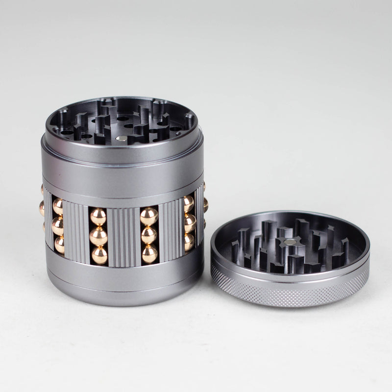 O Xtreme | 75mm Aluminium Grinder 4 Layers Box of 6 [G1473]