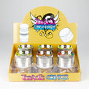 2" 4 parts Metal grinder Box of 12 Display Pack Canadian Distributor