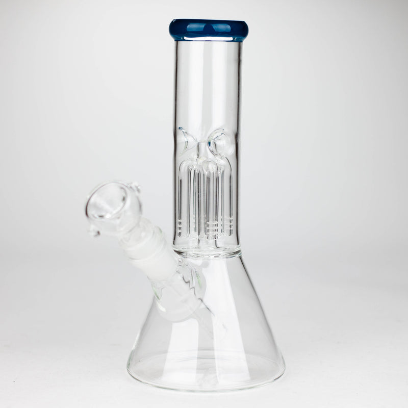 O 8" Beaker Bong with Perculator