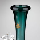 10" Color tube glass bong with eye Glass Bong Bongzie Smokes