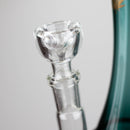 10" Color tube glass bong with eye Glass Bong Bongzie Smokes