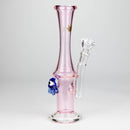 10" Color tube glass bong with eye Glass Bong Bongzie Smokes PINK