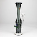 10" Color tube glass bong with eye Glass Bong Bongzie Smokes BLACK