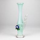 10" Color tube glass bong with eye Glass Bong Bongzie Smokes SEA GREEN