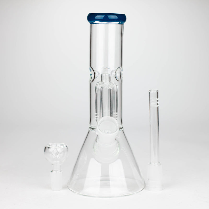 O 8" Beaker Bong with Perculator