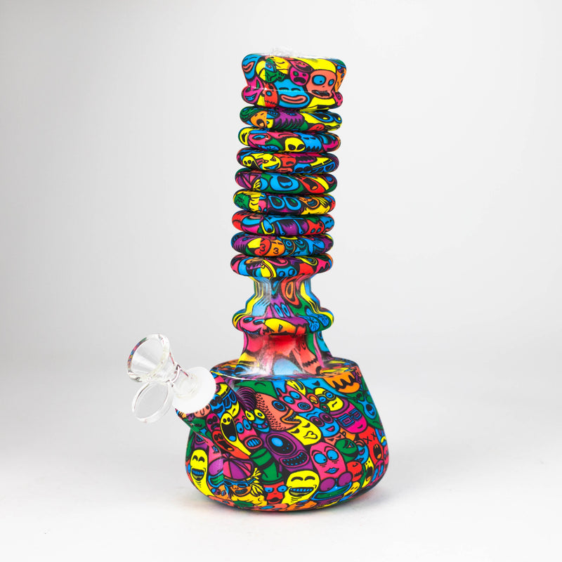 O 9"-15" Height Stretchable Silicon Bong