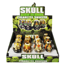 Snuffer Skull Glow in the Dark 24display Plastic Ashtray NIBO Distribution