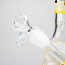 9" Glow In The Dark 4mm glass bong [S60] Glass Bong Super Supplys Inc