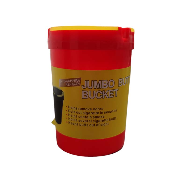 Jumbo  Butt Color Bucket Extinguishing Ashtray  Box of 12_1