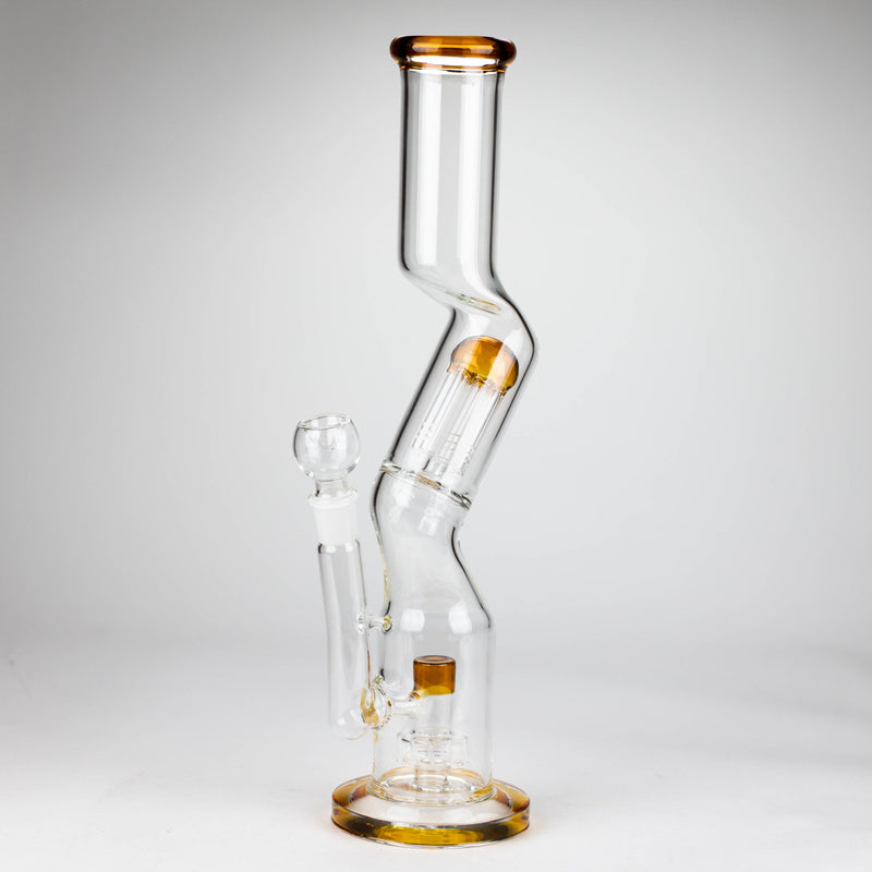 O 16" King Zong glass bong with percolator