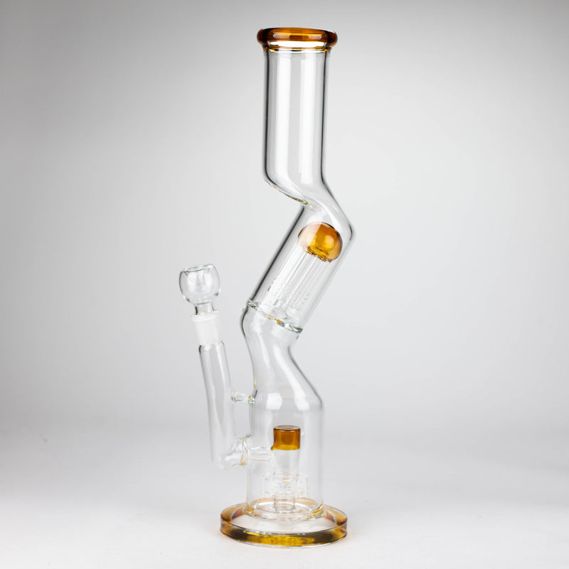 O 16" King Zong glass bong with percolator