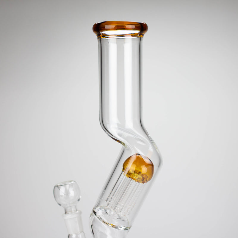 O 16" King Zong glass bong with percolator