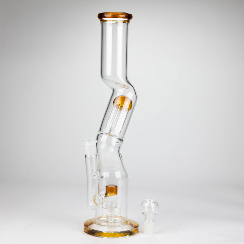 O 16" King Zong glass bong with percolator