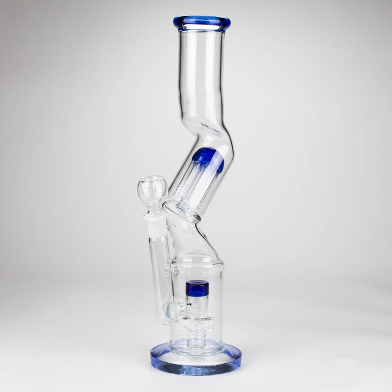 O 16" King Zong glass bong with percolator