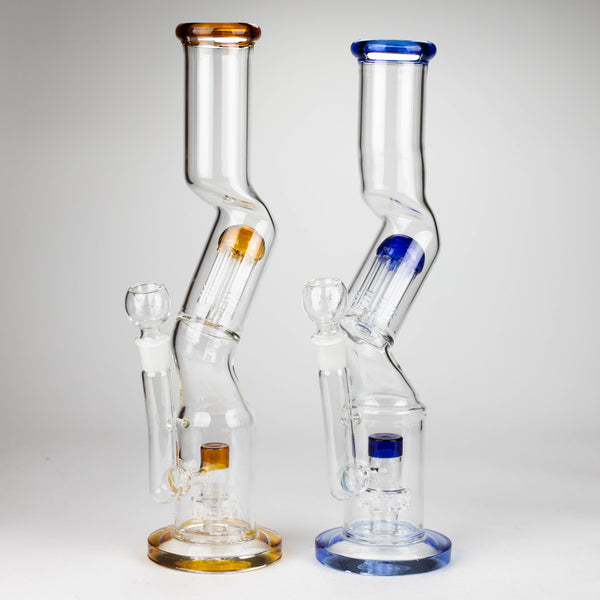 O 16" King Zong glass bong with percolator