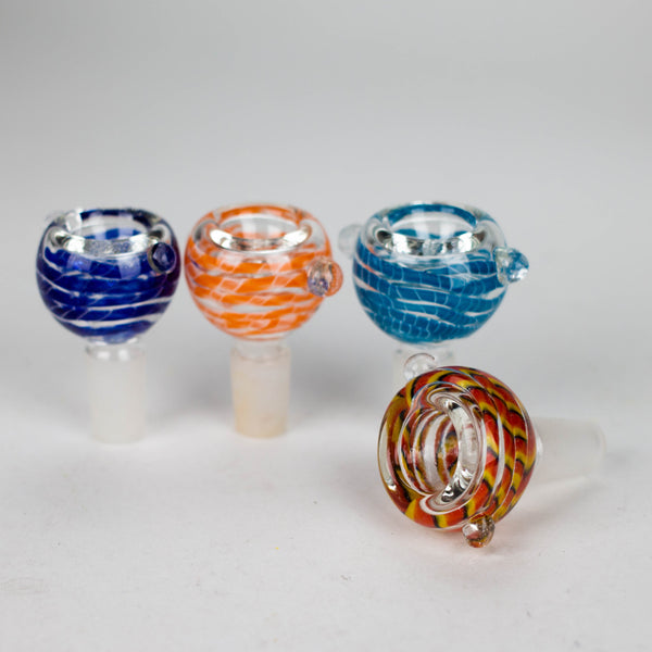 O Colored bowl for 14mm pack of 2