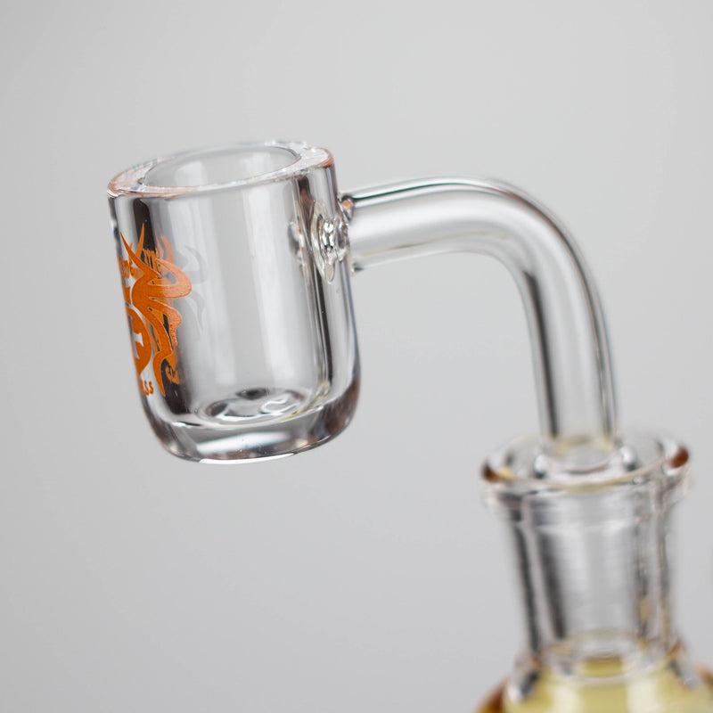 O Xtreme | 4.5" Oil Rig with quartz banger [R027]