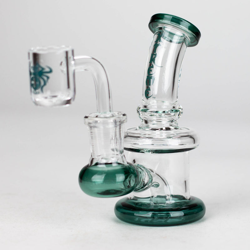 O Xtreme | 4.5" Oil Rig with quartz banger [R027]