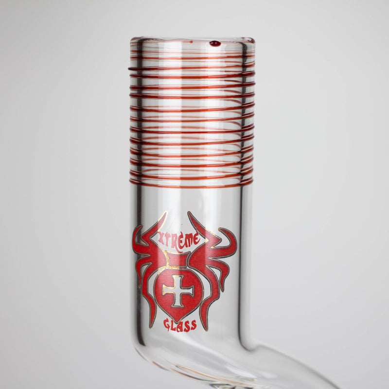 O Xtreme | 12" Zig Zag glass water bong [AK822]