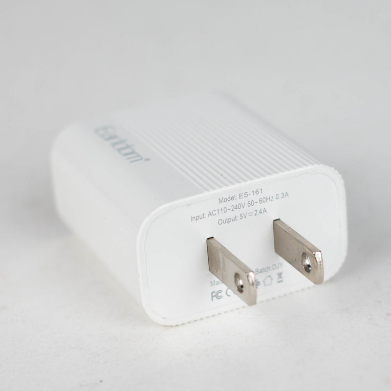 USB Charger 2.4AMP – White [ES-161]