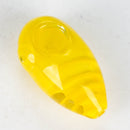 3" larva thick glass pipe [XTR1030] Glass Pipe Canadian Distributor Yellow