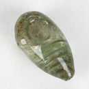 3" larva thick glass pipe [XTR1030] Glass Pipe Canadian Distributor Jade