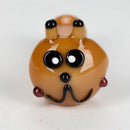 4" Cat design thick glass pipe [XTR1034] Glass Pipe Canadian Distributor