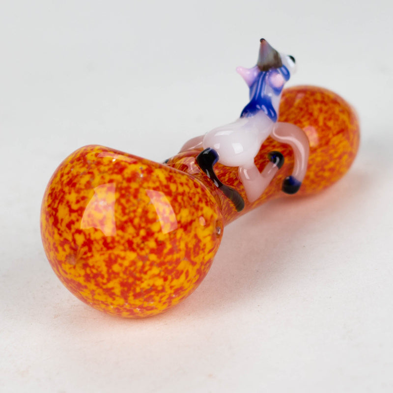 O 5" Unicorn thick glass pipe [XTR1056]