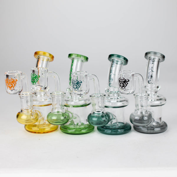 O Xtreme | 4.5" Oil Rig with quartz banger [R027]