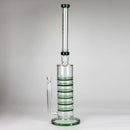 AQUA | 21 " 2-in-1 Multi level honeycomb diffuser glass bong [AQUA019] Glass Bong Canadian Distributor