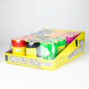 Jumbo Cig-Butt Color Bucket Extinguishing Ashtray Box of 12 Plastic Ashtray Super Supplys Inc