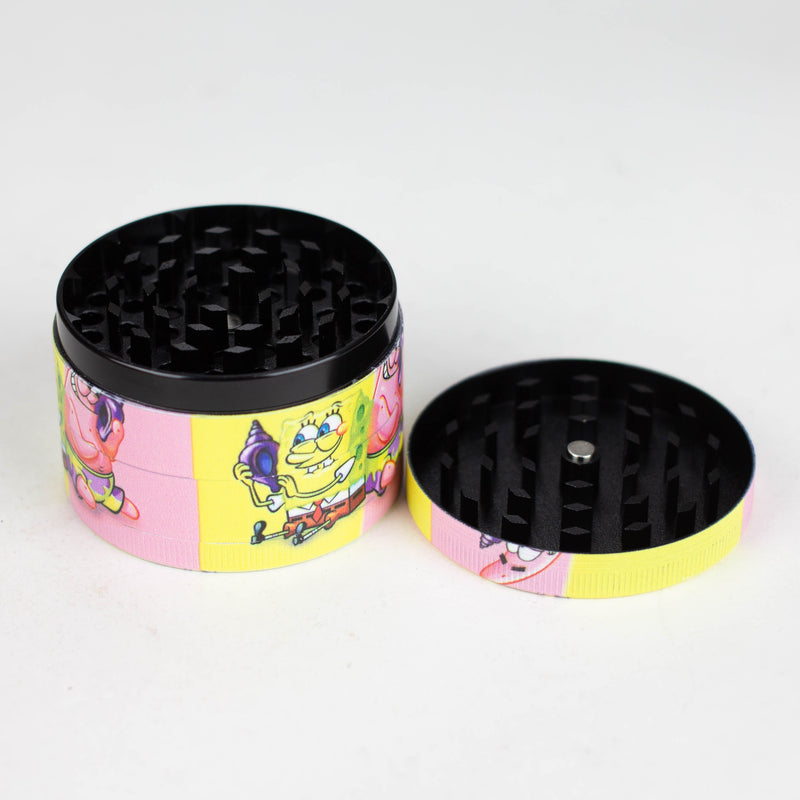 O Dia 63mm*44mm 4 Parts Cartoon Grinder Box Of 6