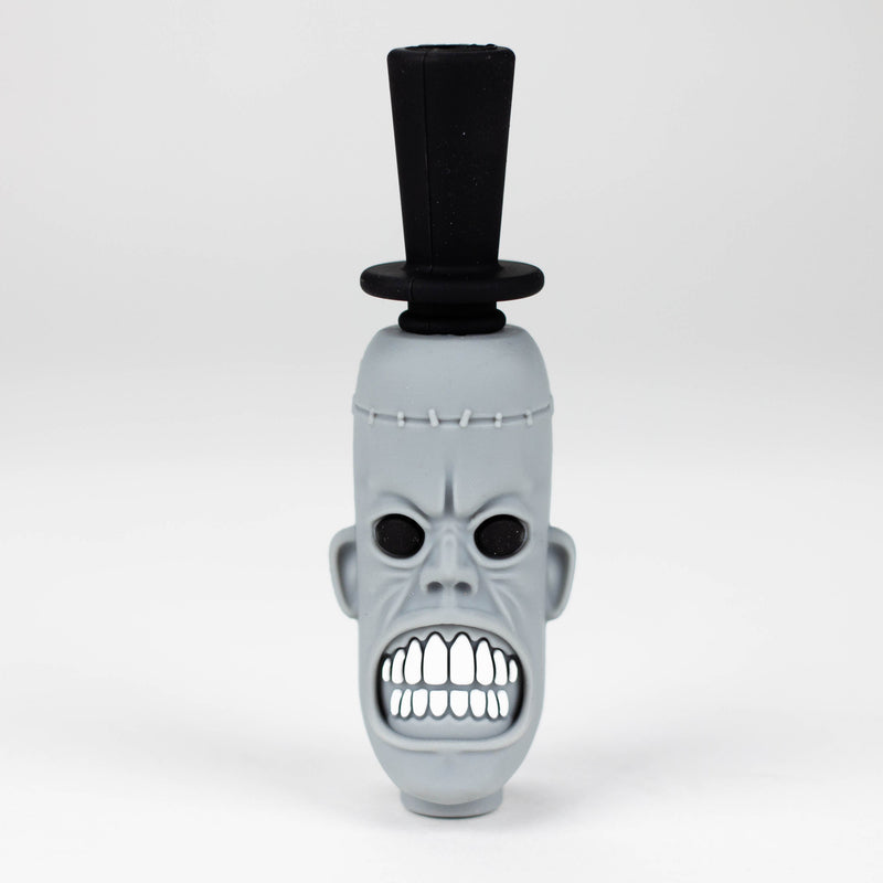 O 3.6" Silicone Zombie hand pipe