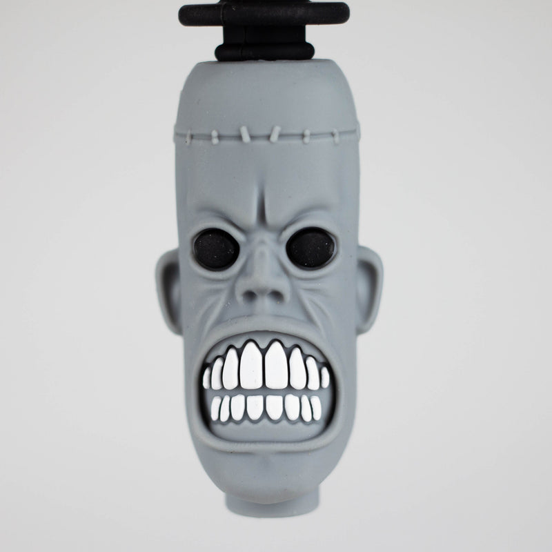 O 3.6" Silicone Zombie hand pipe