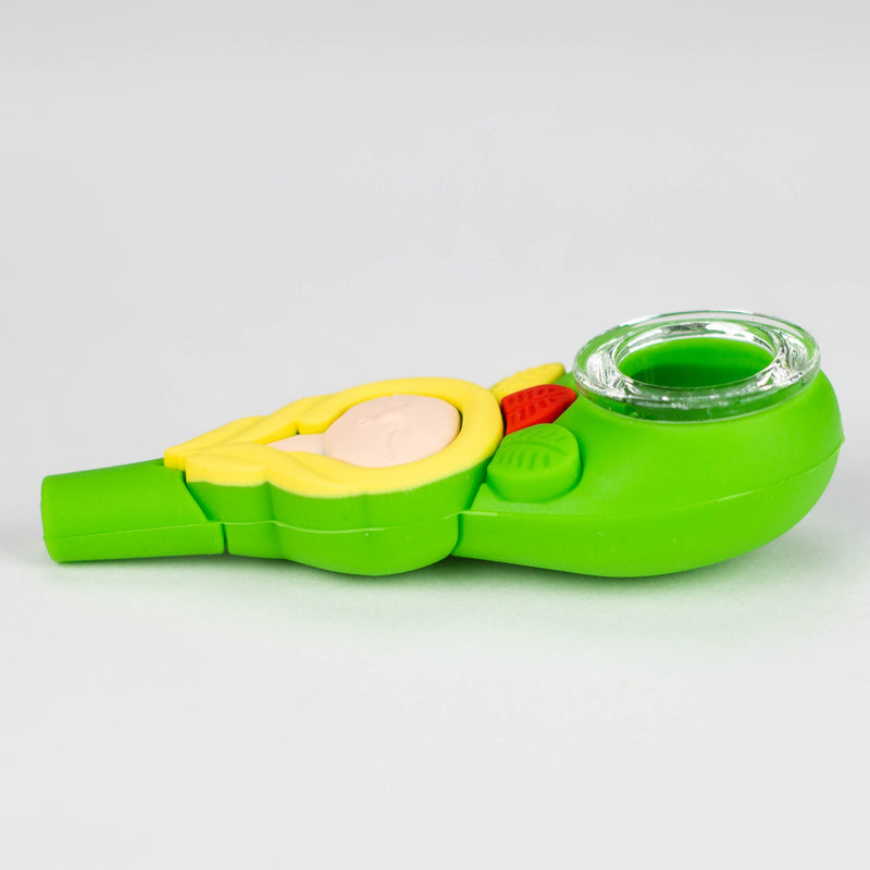 O 3.3" Silicone hand pipe