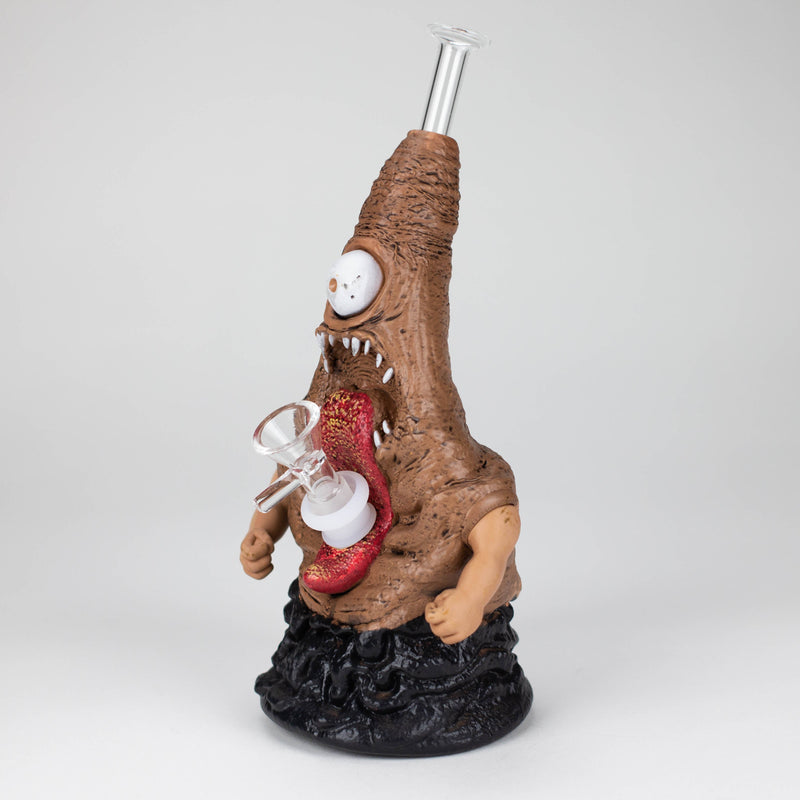 O 8.6" Vinyl Swamp Monster water pipe